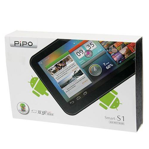 QUAD CORE GRAPHICS, DUAL CORE PROCESSOR, ANDROID 4.1 JELLYBEAN - LATEST PIPO S1 7" TABLET