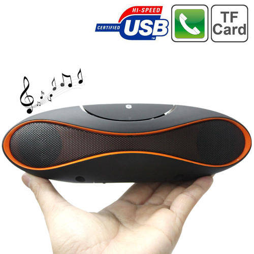RUGBY BALL SHAPED WIRELESS BLUETOOTH SPEAKERS. TONS OF FEATURES. LATEST MODEL. BIG BASS AND SOUND.