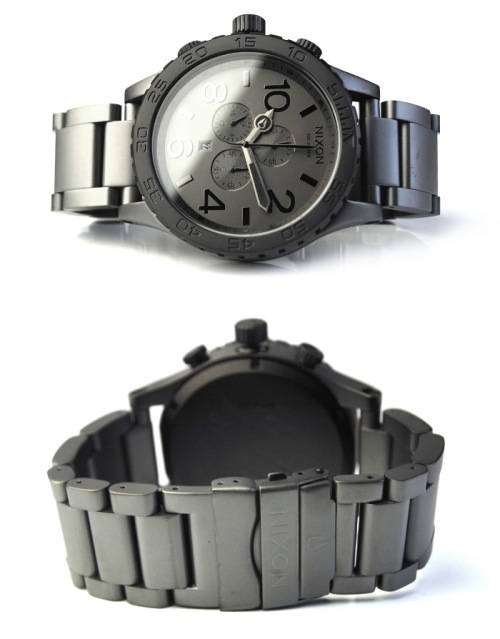 Nixon 51-30 Chrono Matte Black/Gunmetal Watch