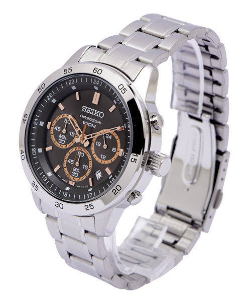 Seiko Men's Neo Sport Chronograph Stainless Steel Watch