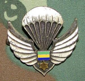 African Airborne - Gabon 1st Series Parachute Wing