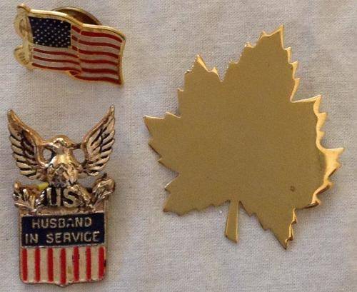 Lot of 3 vintage pins/brooch - one is Sterling Coro - R1 NR