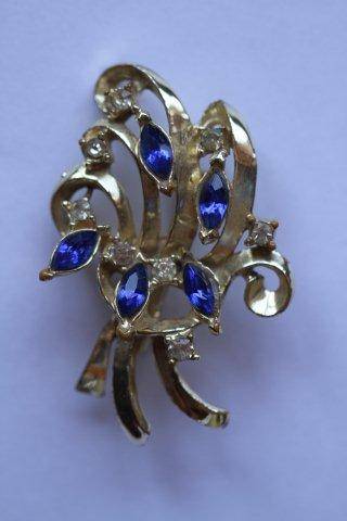 SPARKLE DIAMANTE RHINESTONE BROOCH