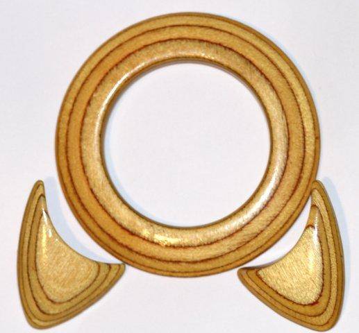 ART DECO BRACELET & EARRING SET - ONE OF A KIND