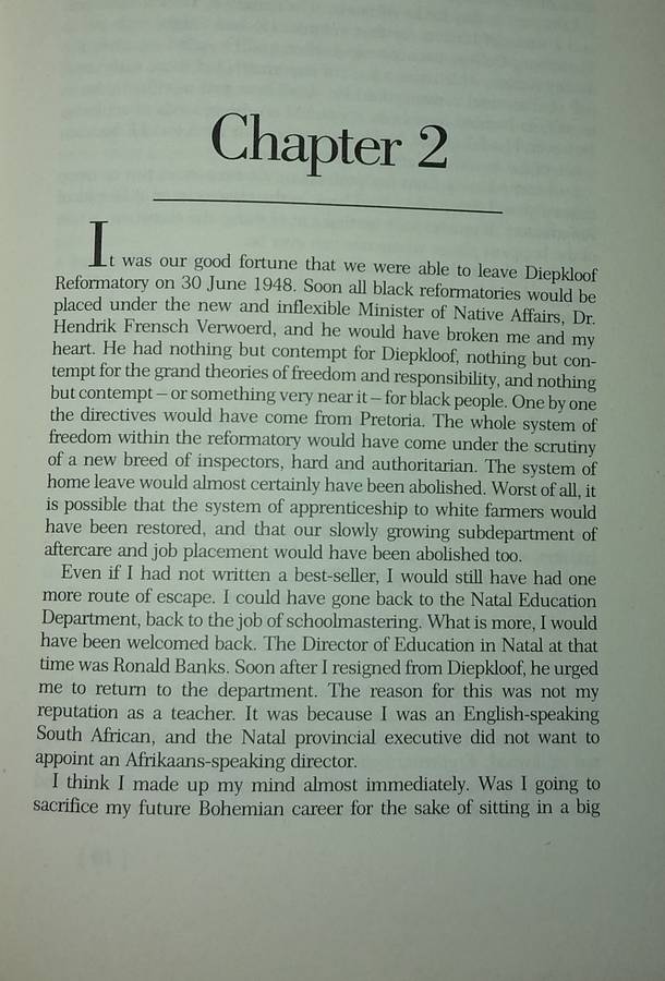 ALAN PATON  AUTOBIOGRAPHY & CRY THE BELOVED COUNTRY