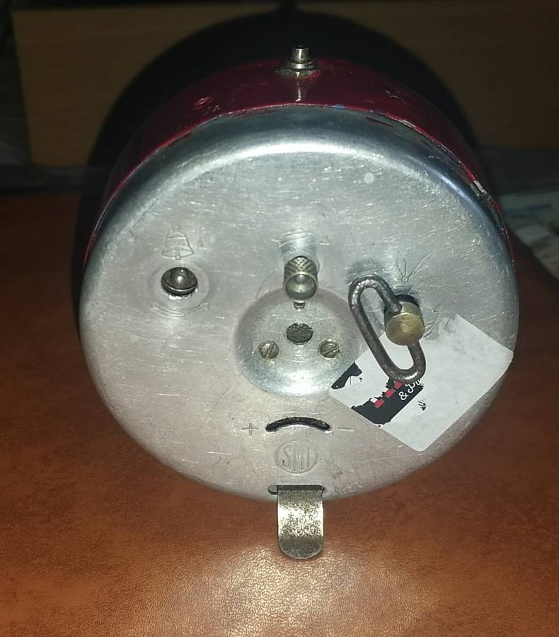 VINTAGE SMI ALARM CLOCK 100% WORKING - made in France