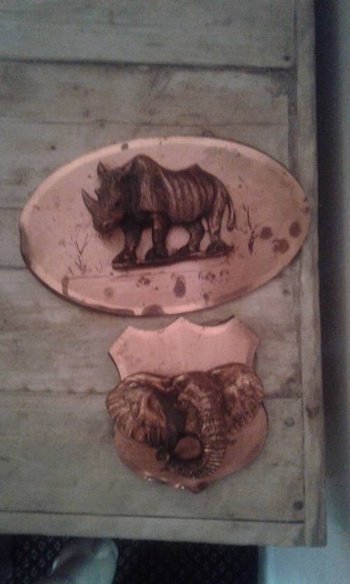 2 Pure Copper Plaque