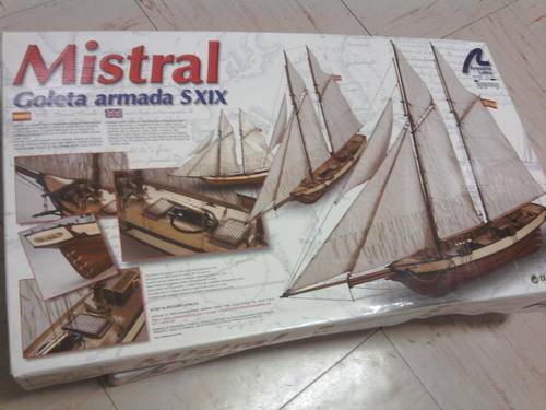 ARTESANIA MISTRAL WOODEN MODEL SHIP