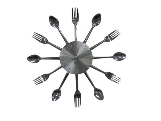 Unique Cutlery Wall Clock - Wonderful Gift Idea