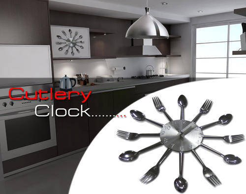Cutlery Wall Clock