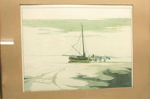 Lot of 2 Prints in Frames