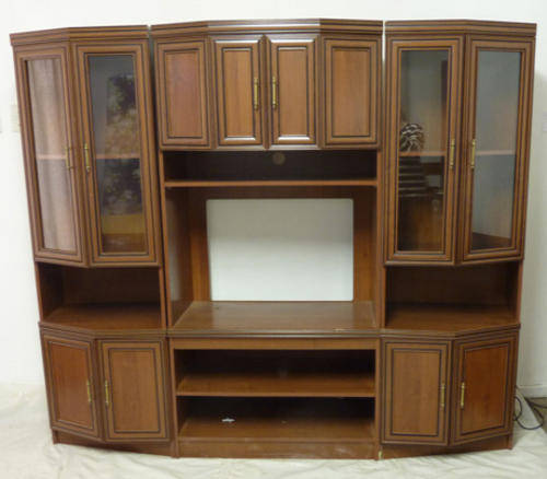 Three Piece Wall Unit
