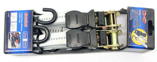 X STRAP 4.6m Ratchet Tie Down With Rubber Grip (5 Up for Grabs!!!)