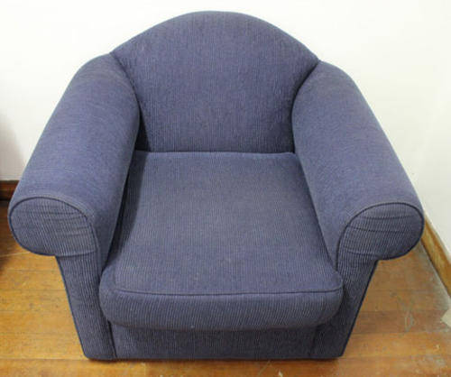 Blue Sturdy & Comfy Arm Chair