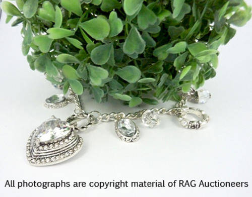 Lauren Michelle Collection Charmed Heart Necklace