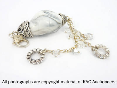 Lauren Michelle Collection Swarovski Charmed Bag Charm
