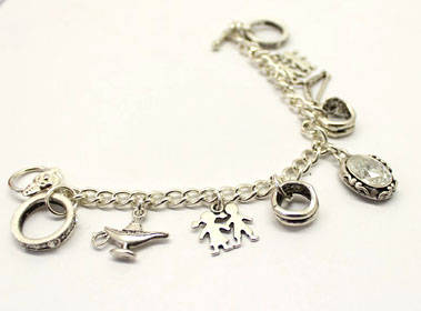 Lauren Michelle Collection Charm Bracelet