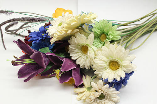 Long Stemmed Mixed Silk Flower Lot