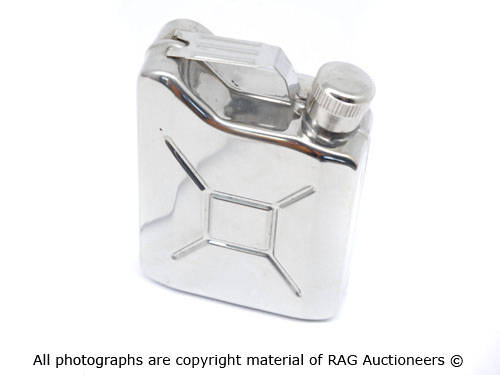 Stainless Steel Hip Flask with Unique Jerry Can Shape 175ml (6 Up for Grabs!!!)