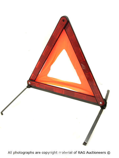 Folding Warning Triangle