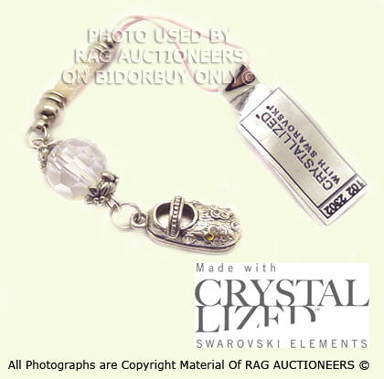 Dainty Crystal Cell Phone Charm