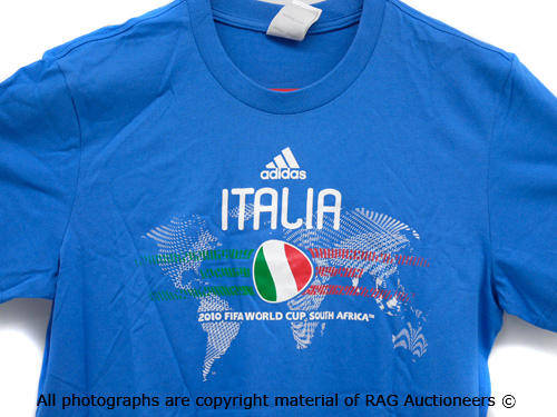 ADIDAS 2010 Italian T-Shirt  (Size: Large)