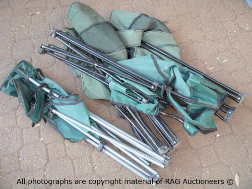 Job Lot Of 4 Damaged Camping Chairs