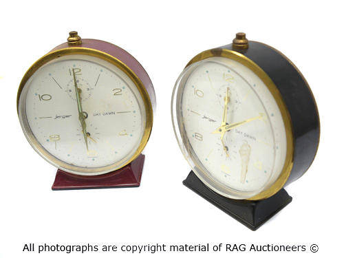 Jerger West German Alarm Clocks X 2