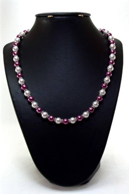 ELEGANT 47cm PEARL NECKLACE design by Cooper & Lombard Jewellry