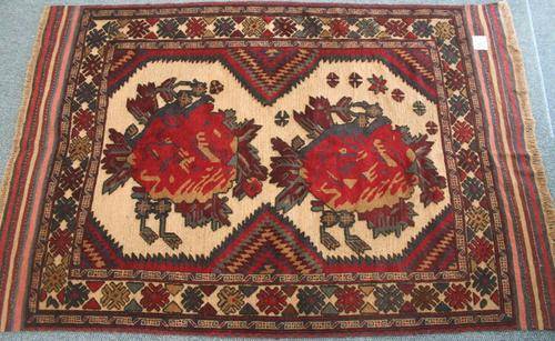 Handwoven Persian Taimani Kelim 180 x 130