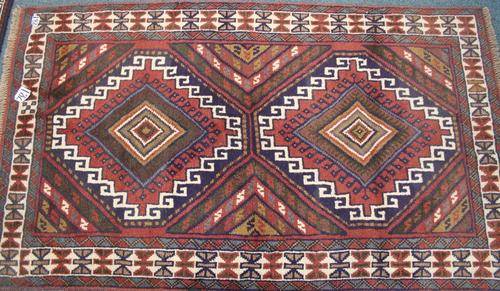 Handwoven Persian Shiraz 211 x 117