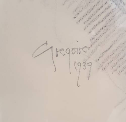 Gregoire Boonzaier - Lithograph of General de Wet