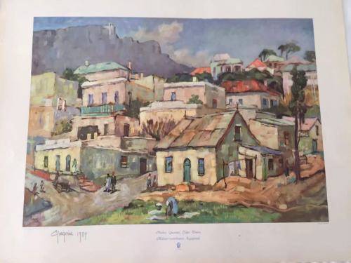 GREGOIRE BOONZAIER, MALAY CAPE TOWN PRINT