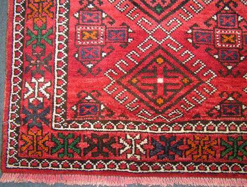 PERSIAN HANDWOVEN KURDI GHOOCHAN CARPET 2.97M X 1.53M