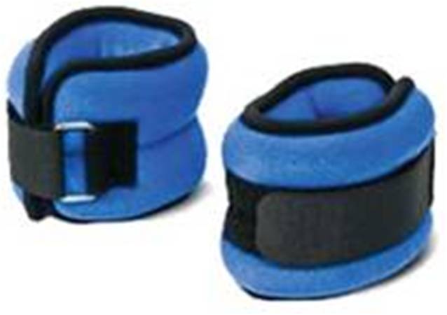 Ankle and Wrist Weights NEOPRENE 0.5kg x 2