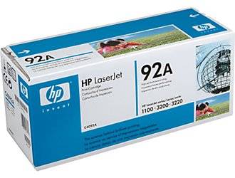 HP LaserJet 92A Toner Cartridge (for 1100, 3200 & 3220 printers)