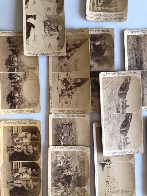 Boer War Stereocards and Stereoview