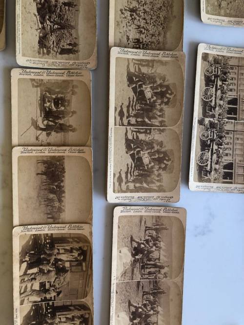 Boer War Stereocards and Stereoview