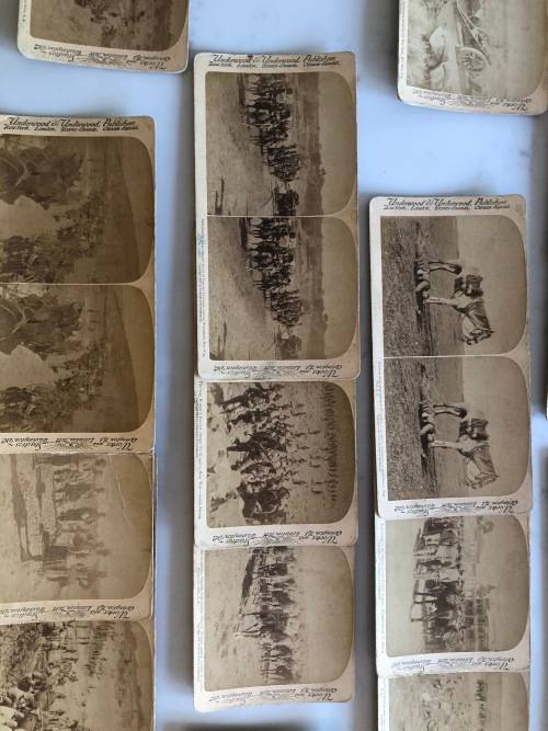 Boer War Stereocards and Stereoview