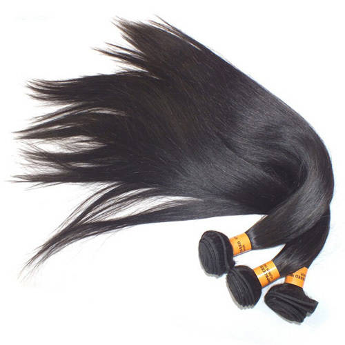 6A Brazilian 100% Human Hair Straight 8"~10" 100g Natural Black [one bundle only]