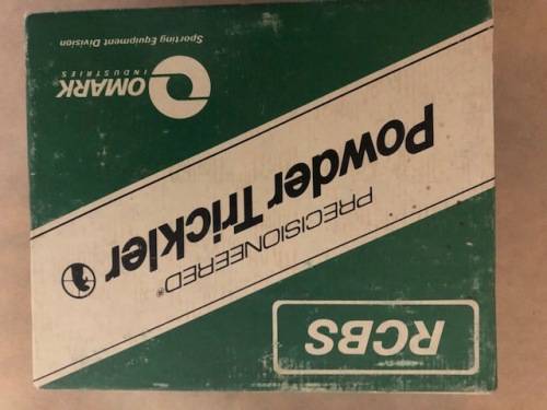 RCBS Powder Trickler: Boxed: Appears unused