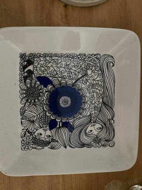Beautiful Pastoradi snack dish made in Finland: Great condition