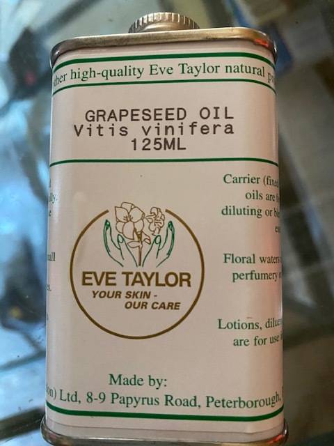 Eve Taylor skin care kit with some partially filled and full bottles