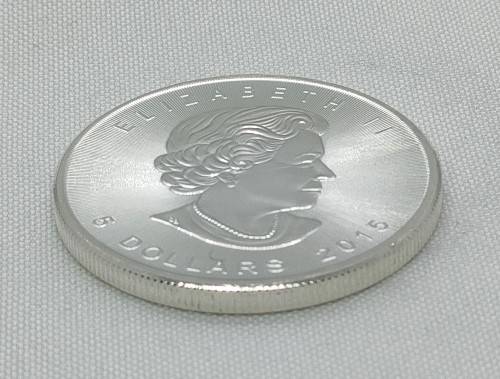 2015 Canada .999 Silver 5 Dollar coin 1 oz: Investment coin