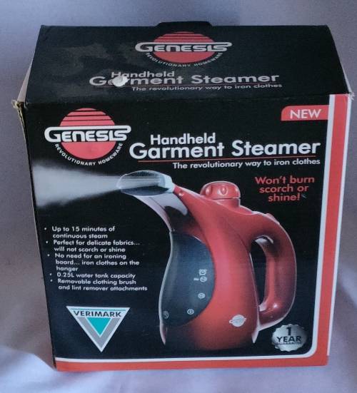 Genesis Garment Steamer in original box : Very good condition: SPECIAL DISCOUNT OFFER
