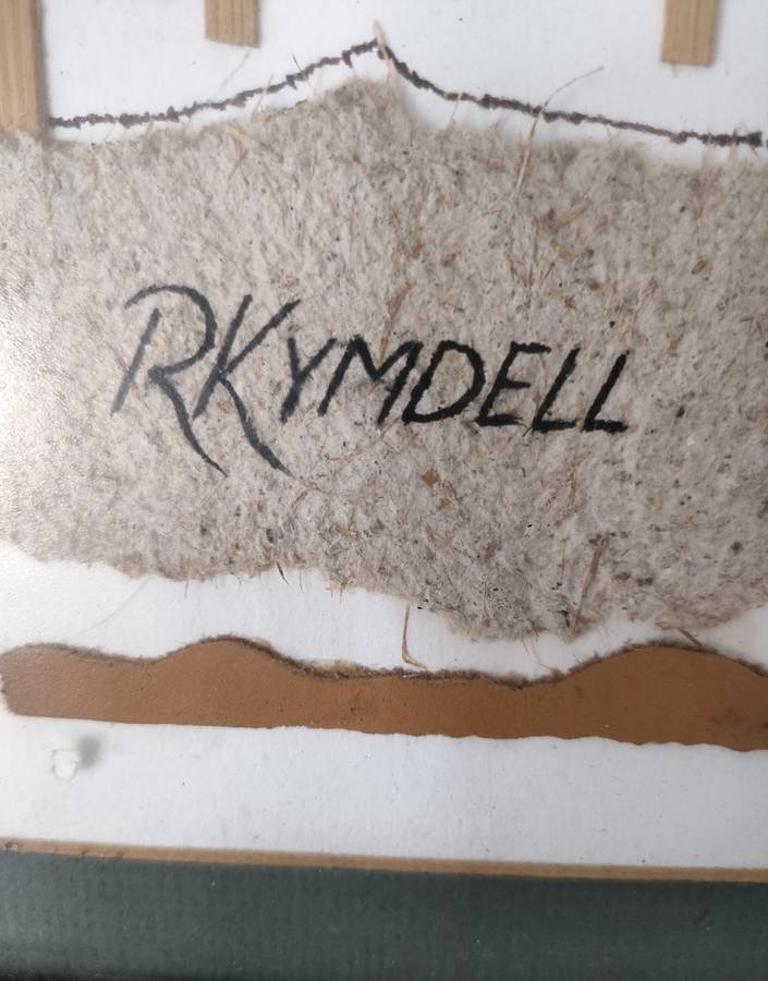 Magnificent Original Artwork signed by Artist R Kymdell: Well framed: 820. x 620 mm incl frame