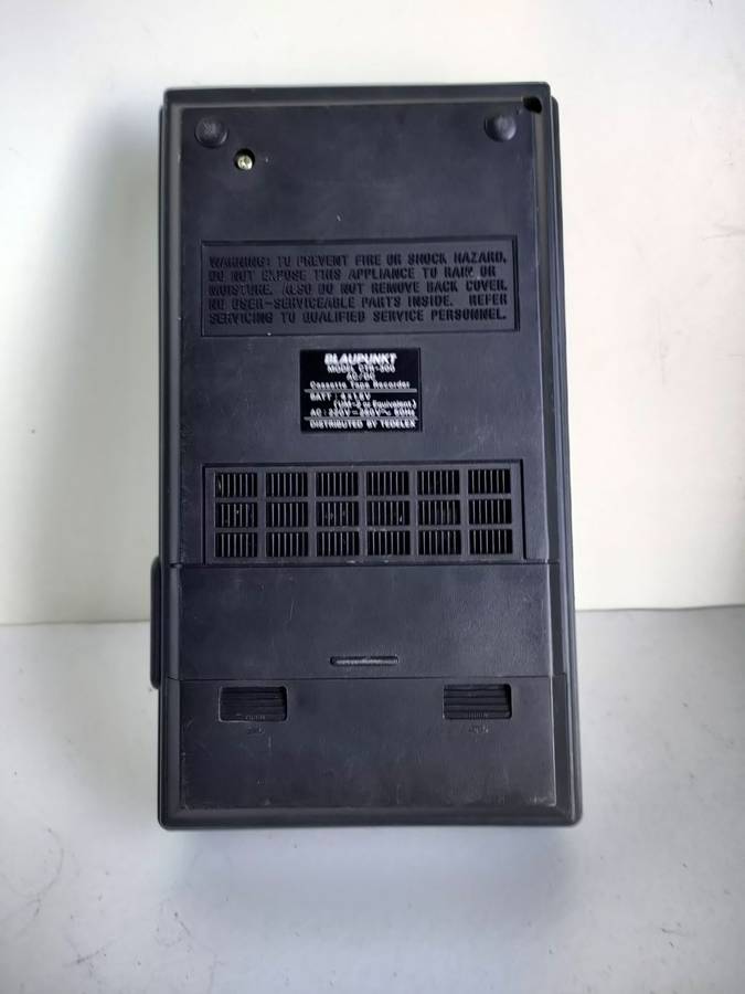Vintage Blaupunkt CTR-300 Casette player  Good condition, untested, not cleaned: Selling As Is