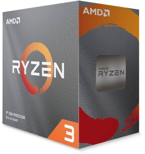 AMD RYZEN 3 3300x SKT AM4 CPU; 4 Core/8 Thread; Base Clock 3.8GHz, Max Boost Clo