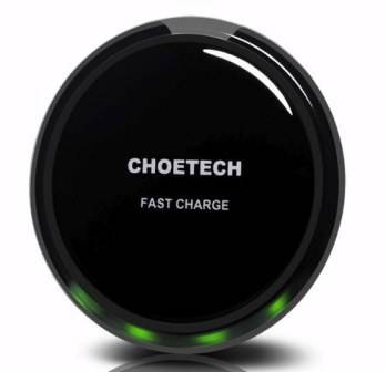 *IN STOCK* Choetech Black FAST Charge Wireless Charger For Note 5 / Note 7 / S7 / S6 Edge+