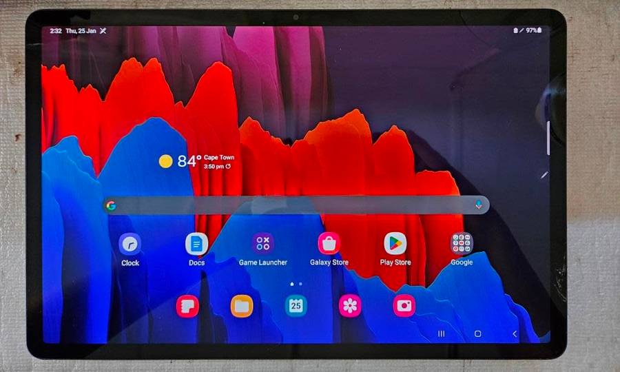 Samsung Galaxy Tab S7+ Plus SM-T970 128GB Wi-Fi 12.4 in - Mystic Grey
